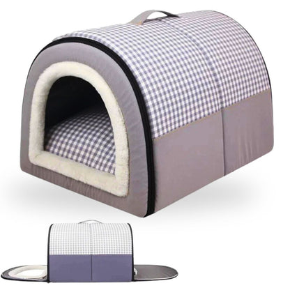 Cotton Cat Dog Bed & Cave