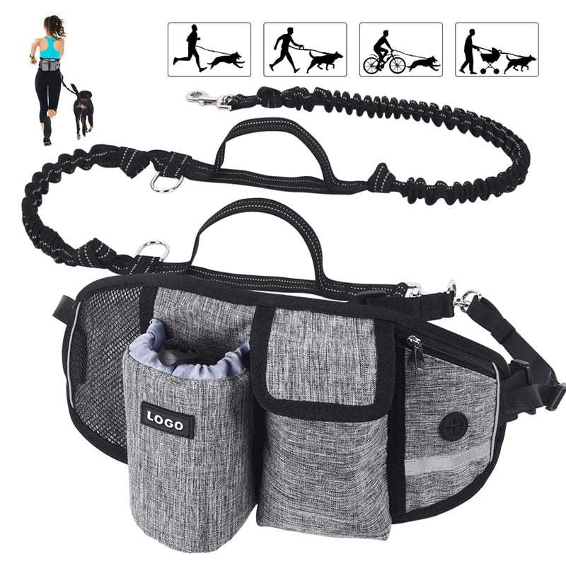 portable dog walking and training bag