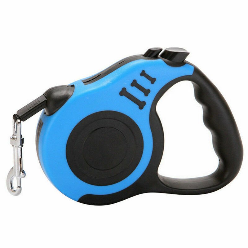 Retractable Dog Leash with Brake and Lock System