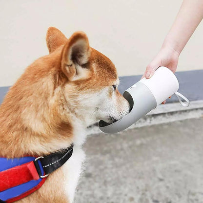 rocket portable pet cup water bottle