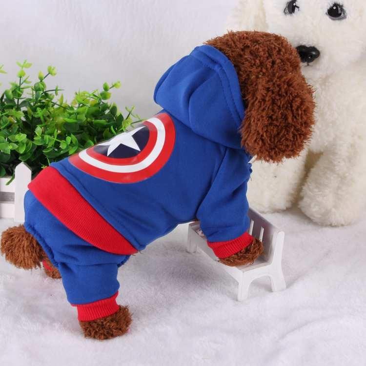 winter dog costume adorable jumpsuit for small to medium sized breeds