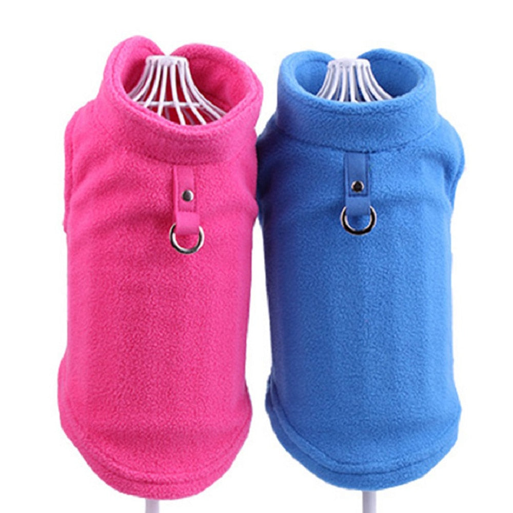 stylish and warm fleece for dogs