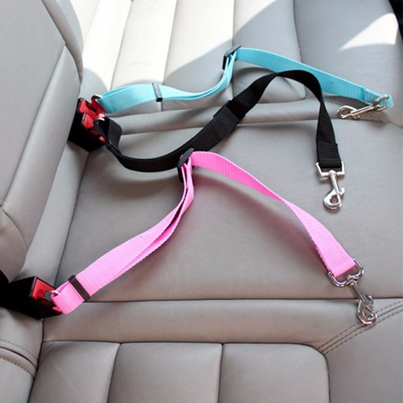 adjustable pet car seat belt harness