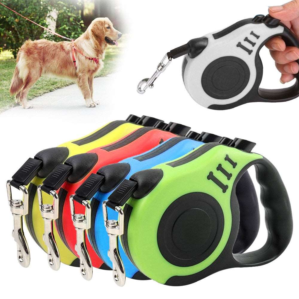 Automatic Retractable Dog Leash - Pet Plaza Boutique