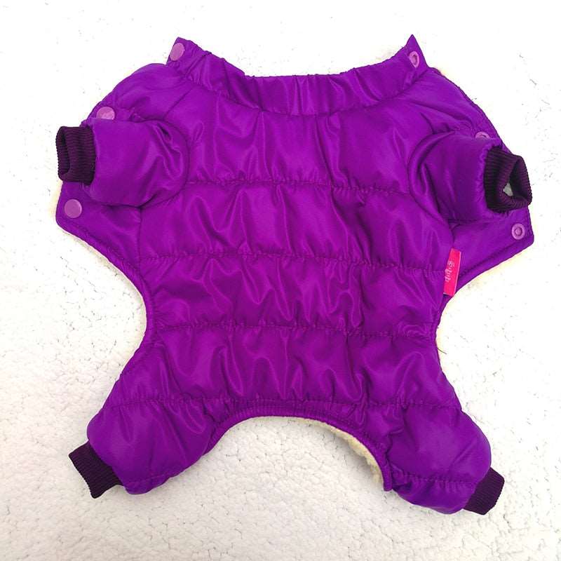 bread design winter dog down jacket