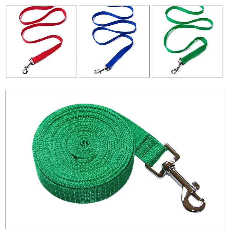 Fashion Dog Nylon Leash | Strong and Lightweight Training Leash for Dogs - Pet Plaza Boutique