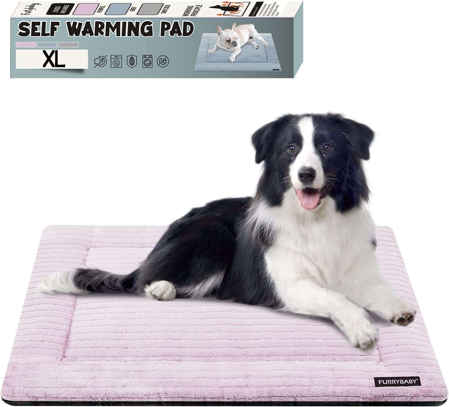 heating dog bed for small to medium dogs