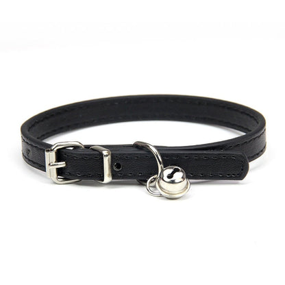 leather pets collar for dogs cats