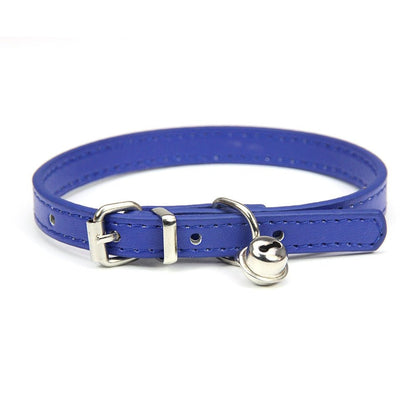 leather pets collar for dogs cats