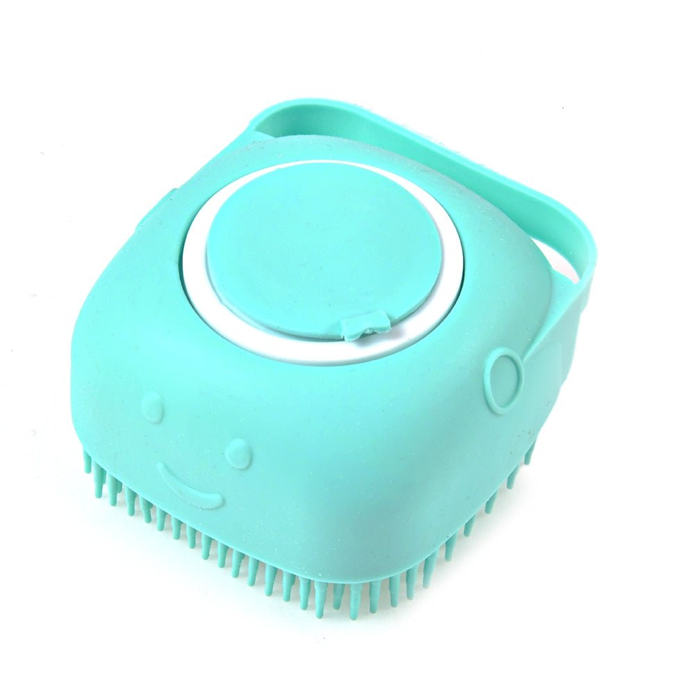 pet silicone bath brush