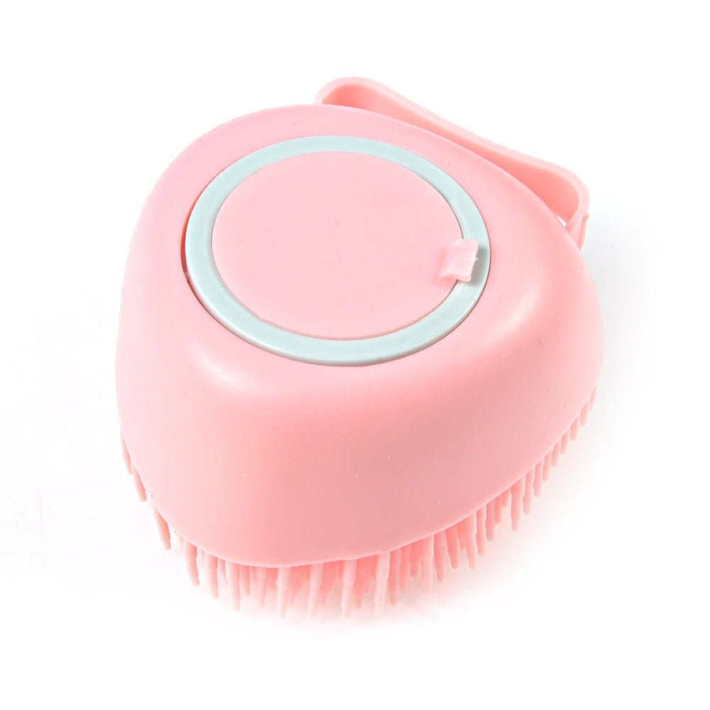 pet silicone bath brush