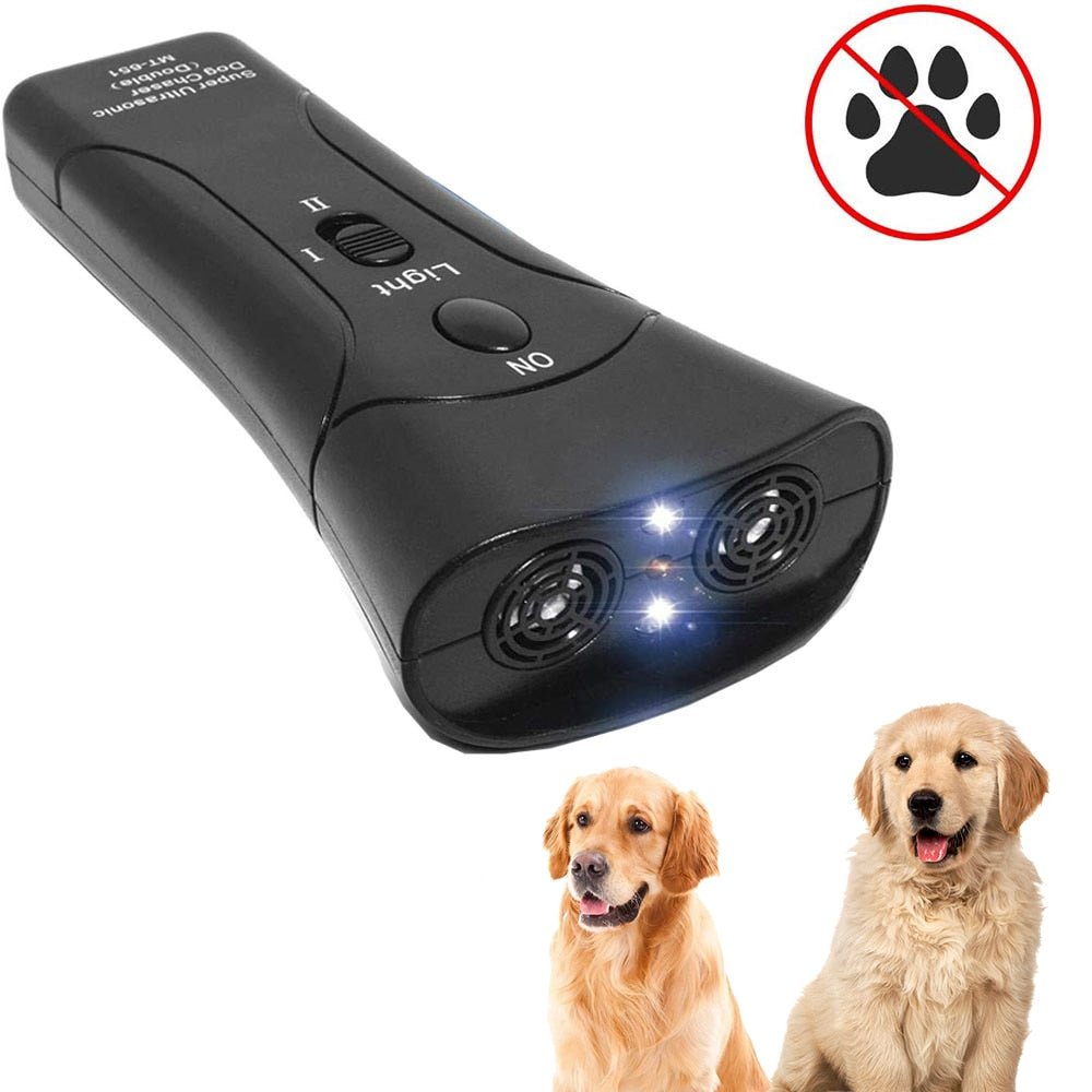 pet dog repeller anti barking stop bark training led ultrasonic anti barking pet dog training ultrasonic without battery chien 1