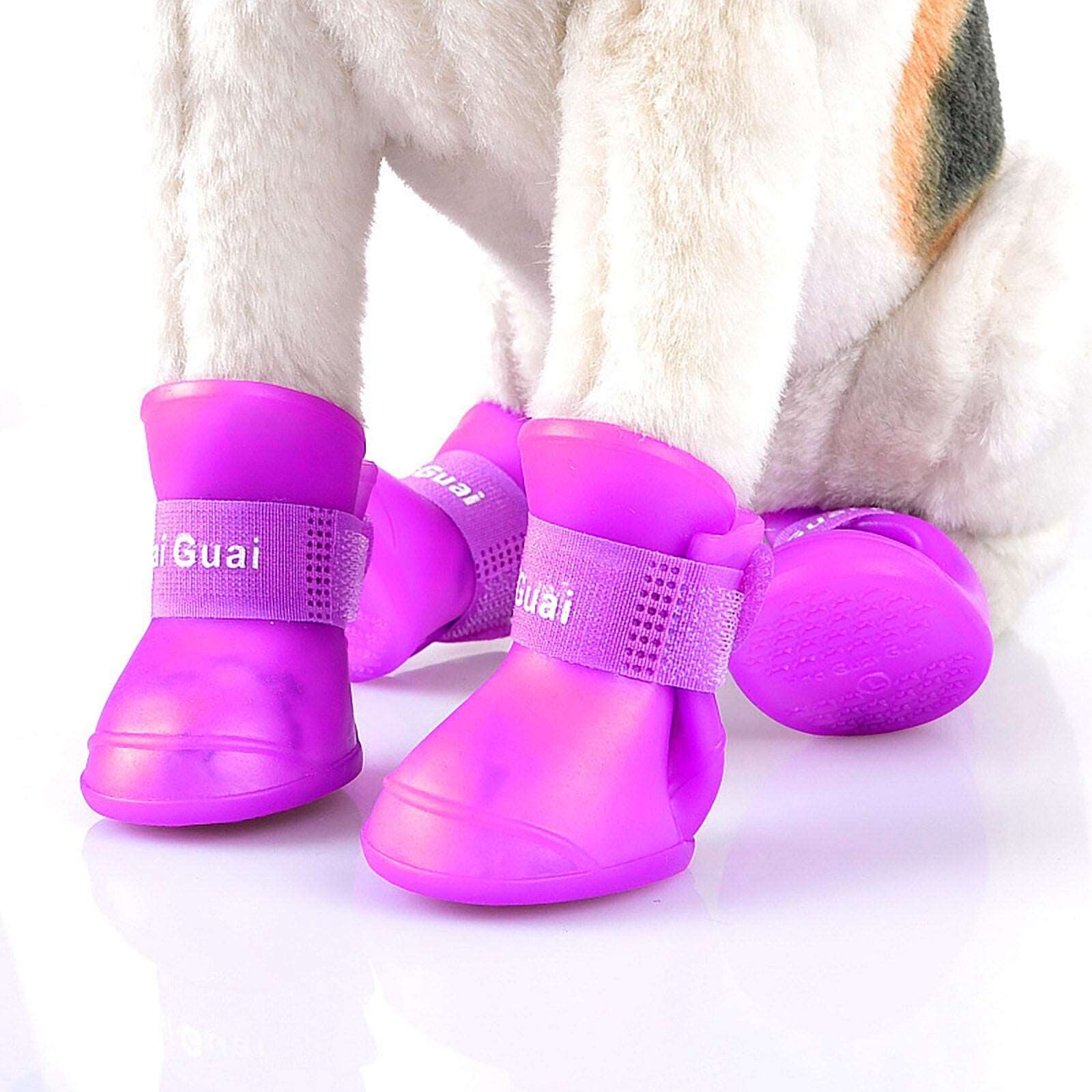 Pets Waterproof Anti-slip Rain Boots. - Pet Plaza Boutique