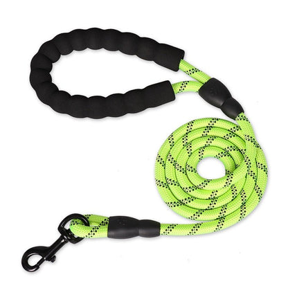 durabull reflective training dog leash available in inches inches or inches inches