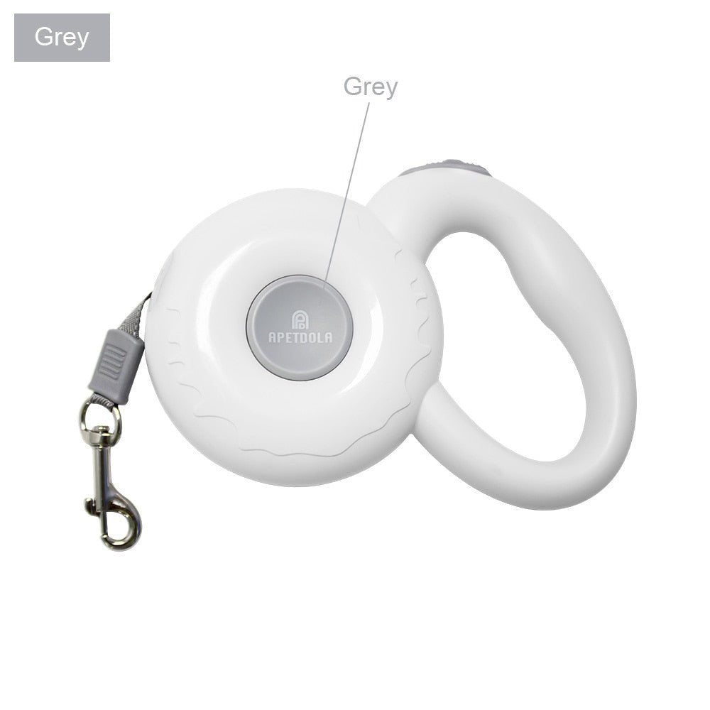 retractable automatic extending dog leash